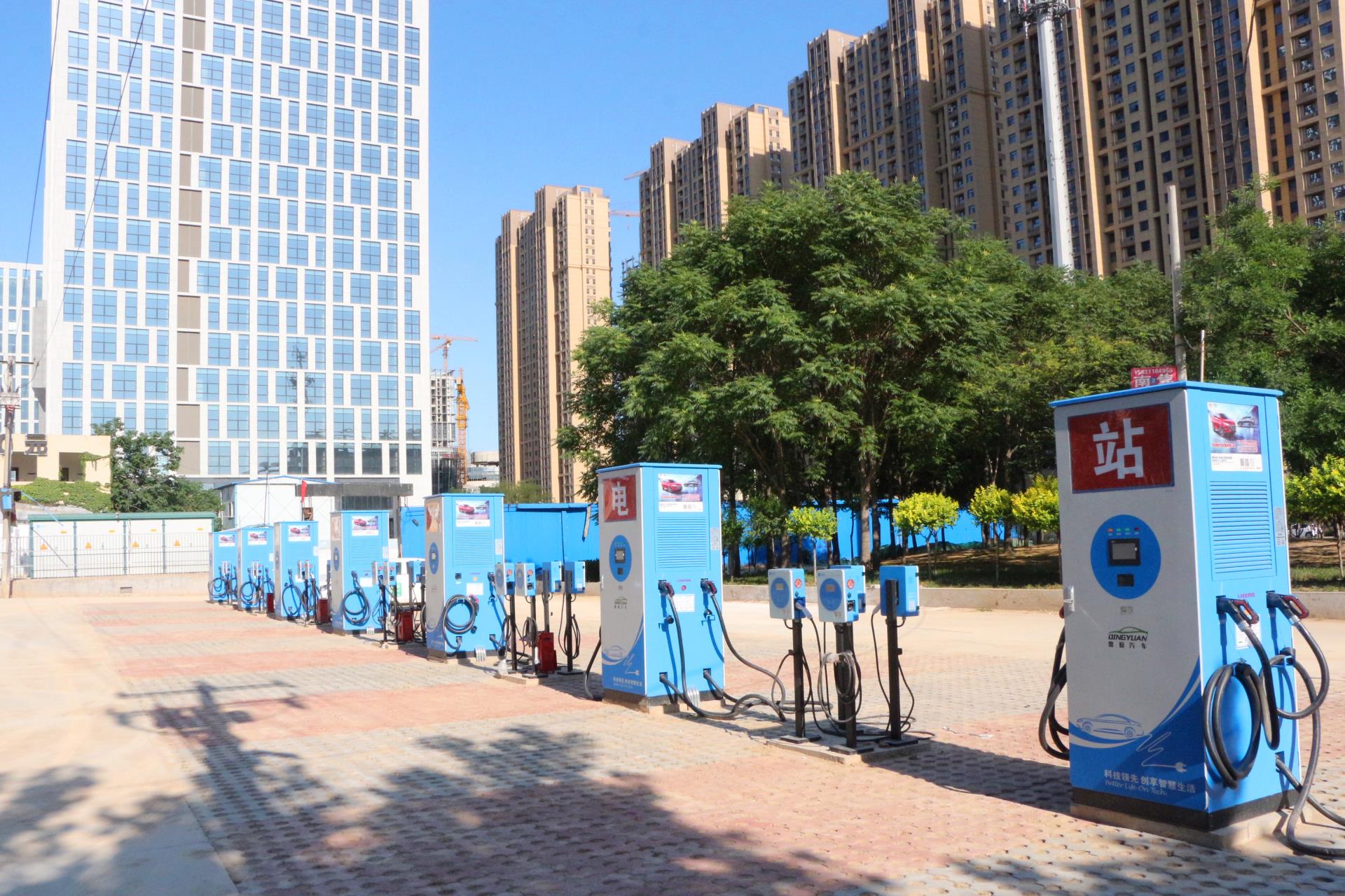 2003网站太阳集团电气石家庄南焦客运汽车充电站项目